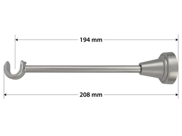 Garnýže 16mm - jednořadá - LIST VELIKÝ - satin 4