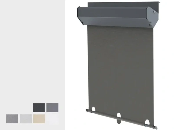 Venkovní screenová roleta pro střešní okná - SCREEN SKY - látka SATINE