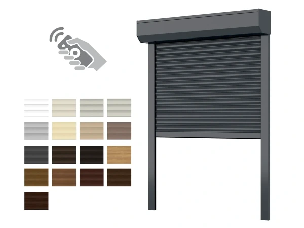 Hliníkové rolety BOX 165mm - výška do 2240 mm - MOTOR - DÁLKOVÉ OVLÁDÁNÍ