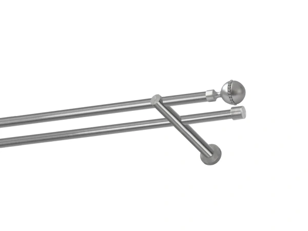 Garnýže 16x16mm - dvouřadá - KALISTO CRYSTAL - satin 1