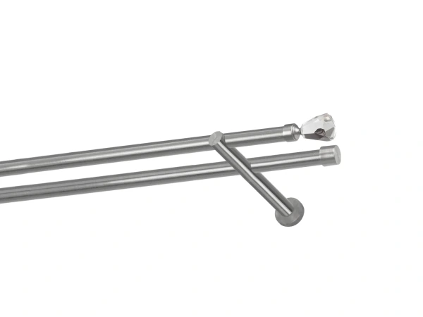 Garnýže 19x19mm - dvouřadá - CRYSTAL CONE - satin 1