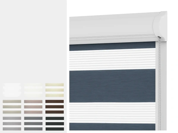 Roleta SWING LITE - den a noc - látka IBIZA