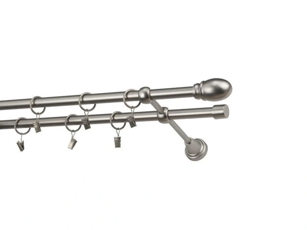 Garniže 16x16mm - dvojradové - BELUNO - satin