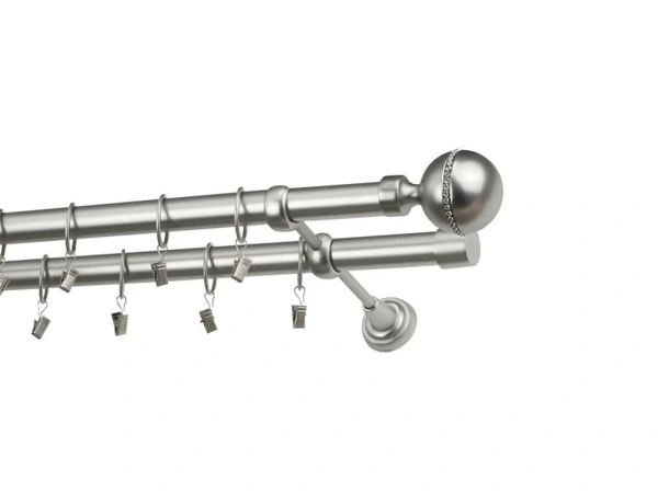 Garnýže 25x25mm - dvouřadá - KALISTO CRYSTAL - satin