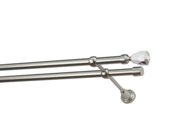 Garnýže 19x19mm - dvouřadá - CRYSTAL CONE - satin 2