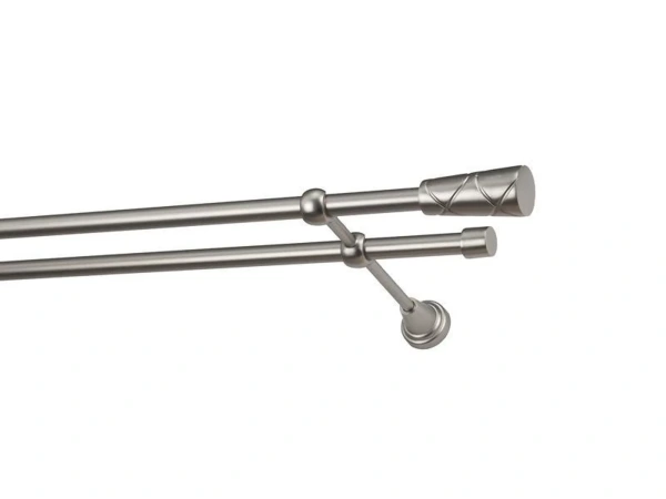 Garniže 16x16mm - dvojradové - TRAPEZIUM - satin 2