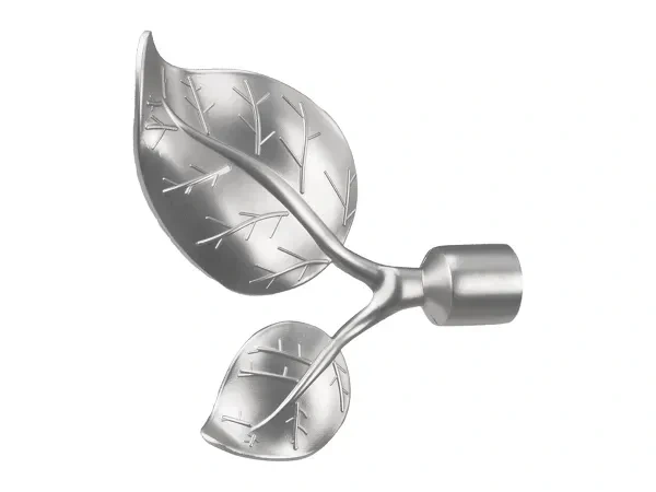 Garniže 16mm - jednoradové - LIST VEĽKÝ - satin