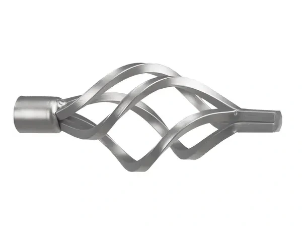 Garnýže 16mm - jednořadá - KOULE AZUR - satin