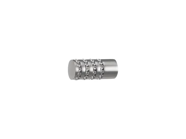 Garnýže 16mm - jednořadá - CYLINDR CRYSTAL - satin
