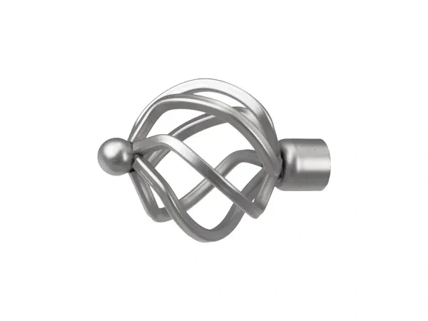 Garniže 16x16mm - dvojradové - SPIRAL - satin