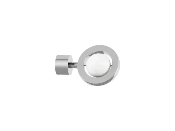 Garnýž 19x19mm obyčejná tyč - 2řada - SFERA - bílá