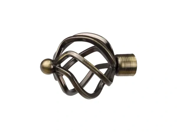 Garniže 16mm - jednoradové - SPIRAL - antik