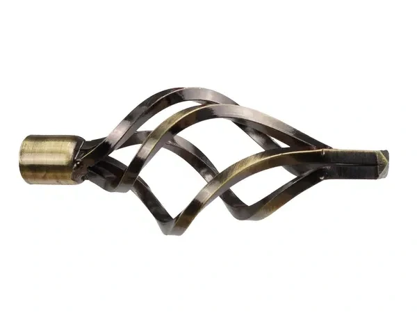 Garnýže 16x16mm - dvouřadá - KOULE AZUR - antik