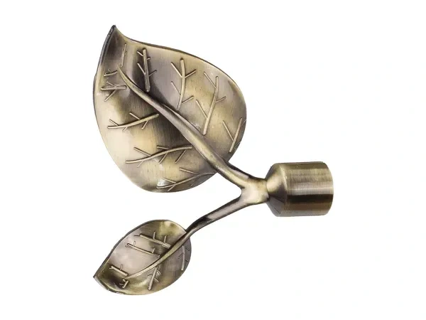 Garniže 16x16mm - dvojradové - LIST VEĽKÝ - antik