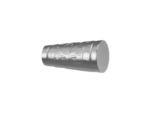 Garniža 19mm - drážková tyč - 1rad - SEVILLA - satin